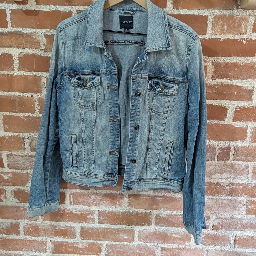 Just USA Light Blue Jean Jacket